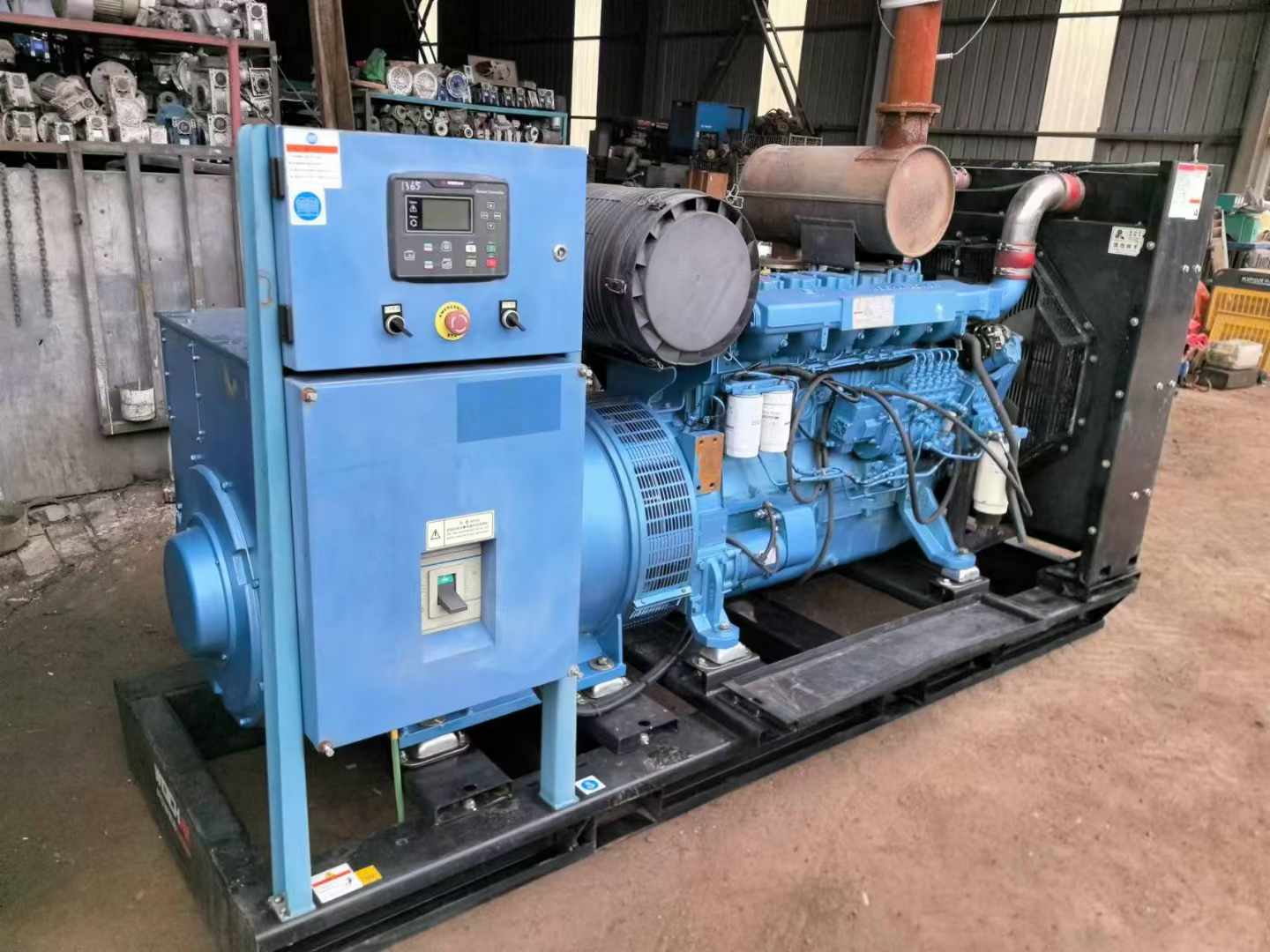 雁江500kW 柴油发电机组可带动设备功率的计算公式是什么？
